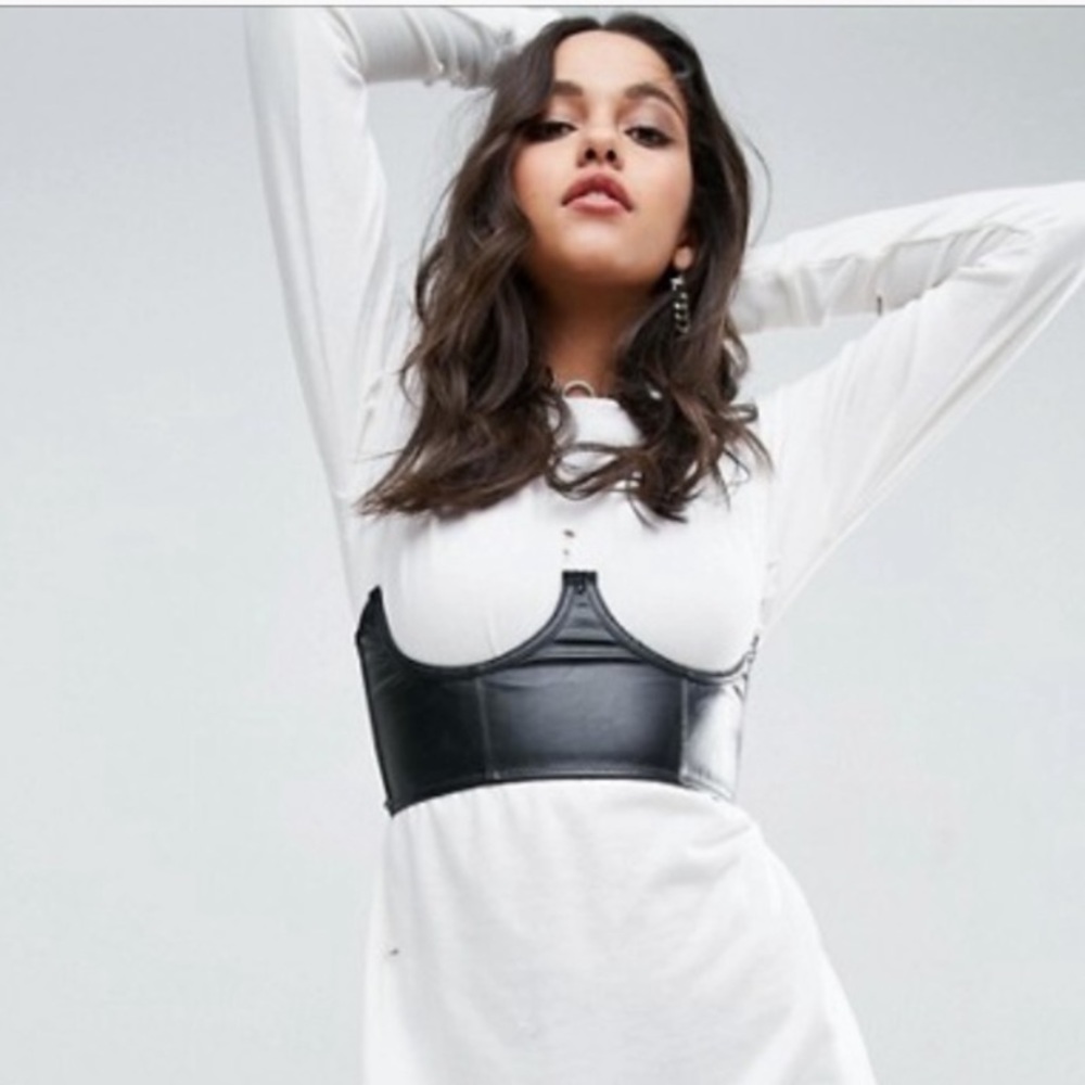 Asos underwire leather bra